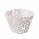 White Ivy Vine Cupcake Wrappers - 12units/pack